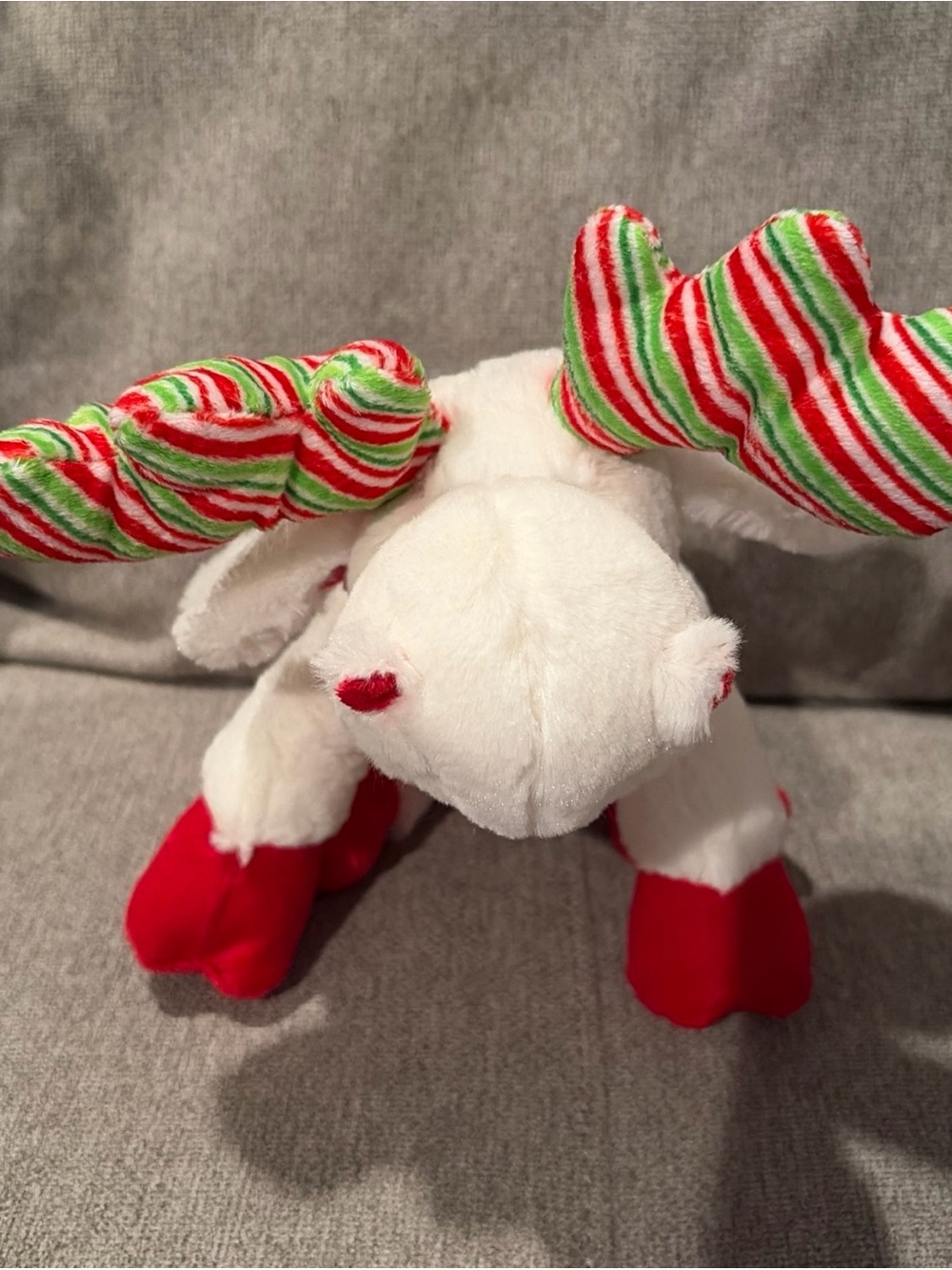 Webkinz Minty Moose HM475 Rare Collectible Plush Holiday Christmas Toy NO CODE